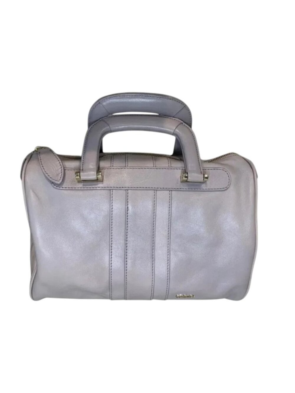 COPY - Tre Vero lavender purple leather handbag
